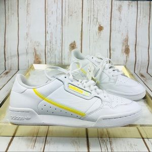 Adidas Continental 80 Semi Frozen Yellow Sneakers